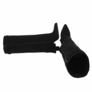 Cizme cu toc inalt - blacksuede dama
