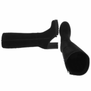 Cizme cu toc inalt - blacksuede dama