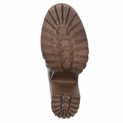 Cizme cu toc inalt - brownpu dama