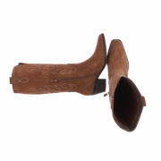 Ciocate western piele naturala - bej dama