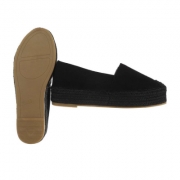 Espadrile cu platforma - negru dama