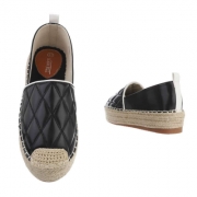 Espadrile cu platforma - negru dama