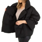 Geaca iarna alb ICY - negru dama
