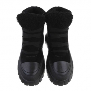Ghete imblanite cu platforma - Allblack dama