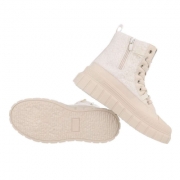 SchnA?rstiefeletten - bej dama