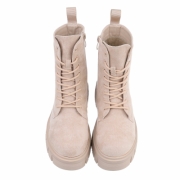 SchnA?rstiefeletten - bej dama