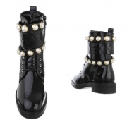 Ghete fashion - blackpatent dama