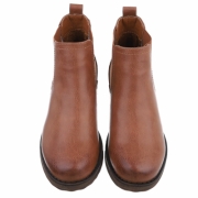 Ghete casual Chelsea - bej dama