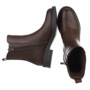 Ghete casual Chelsea - brownpu dama
