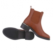 Ghete casual Chelsea - camelpu dama
