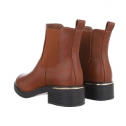 Ghete casual Chelsea - camelpu dama