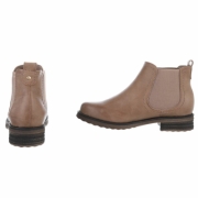 Ghete casual Chelsea - kaki dama