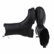 Ghete casual Chelsea - negru dama