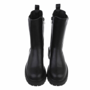Ghete casual Chelsea - negru dama