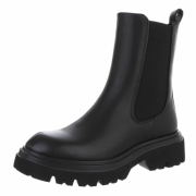 Ghete casual Chelsea - negru dama