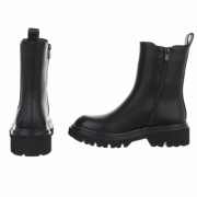 Ghete casual Chelsea - negru dama