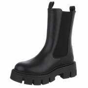 Ghete casual Chelsea - negru dama