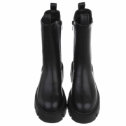 Ghete casual Chelsea - negru dama