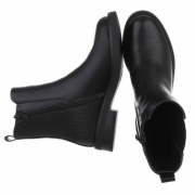 Ghete casual Chelsea - negru dama