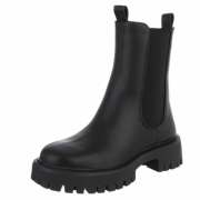 Ghete casual Chelsea - negru dama