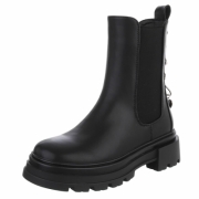 Ghete casual Chelsea - negru dama