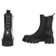 Ghete casual Chelsea - negru dama