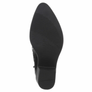Ciocate western cu toc gros - negru dama