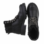Ghete casual cu siret - negru dama