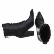 Ghete toc gros - negru dama