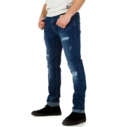 Blugi Edo Jeans - albastru barbati