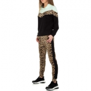 Trening cu imprimeu leopard - Holala Fashion   L.verde dama