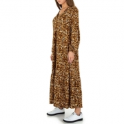 Rochie lunga - JCL   imprimeu leopard dama