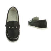 Mocasini eleganti copii - negru