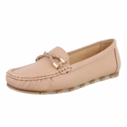 Mocasini - culoarea nude dama