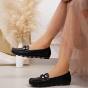 Mocasini - negru dama
