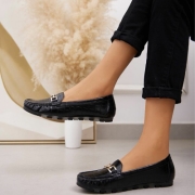 Mocasini - negru dama