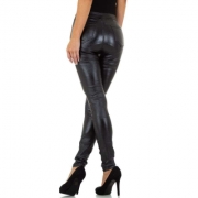 Pantaloni auriu sk - negru dama