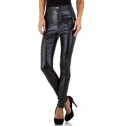 Pantaloni auriu sk - negru dama