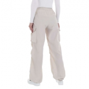 Pantaloni cargo - alb dama
