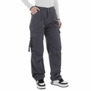 Pantaloni eleganti Laulia - gri dama