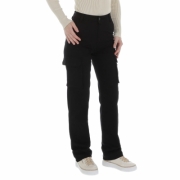 Pantaloni cargo - negru dama
