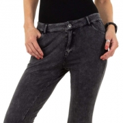 Pantaloni denim - negru dama