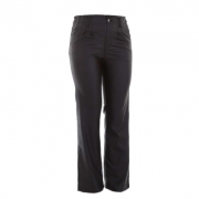 Pantaloni piele ecologica denim Life - negru dama