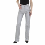 Pantaloni piele ecologica Laulia - LT.gri dama
