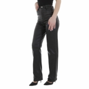 Pantaloni piele ecologica Laulia - negru dama