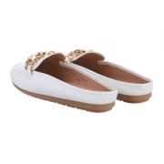 Mocasini eleganti - alb dama