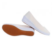 Pantofi cu platforma - alb dama