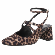 Pantofi clasici - imprimeu leopard dama