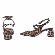 Pantofi clasici - imprimeu leopard dama
