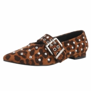Pantofi clasici - imprimeu leopard dama